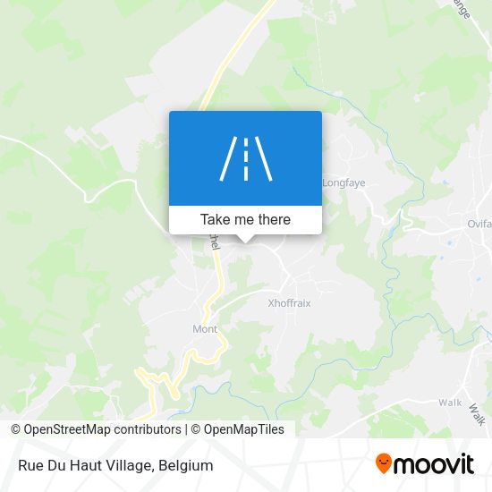 Rue Du Haut Village plan
