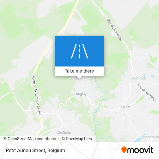 Petit Auneu Street map