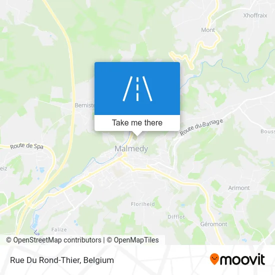 Rond-Thier Street map