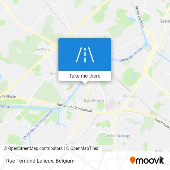 Fernand Lalieux Street map