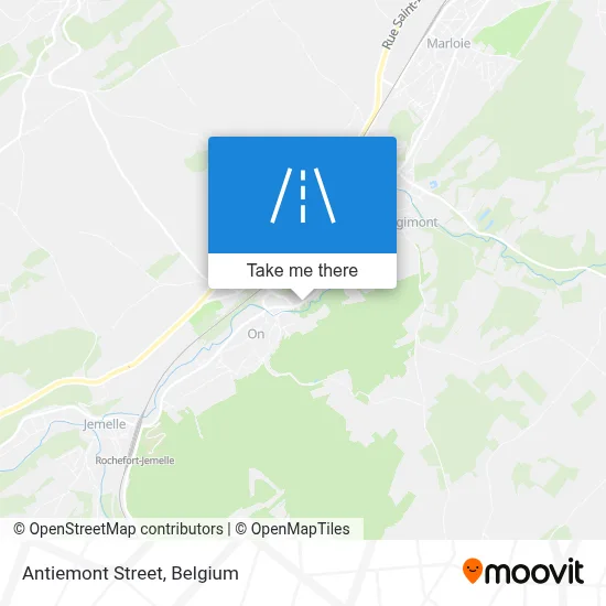 Antiemont Street map