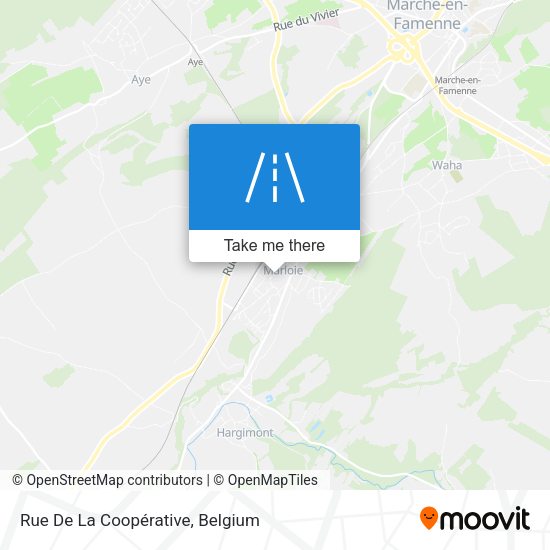Rue De La Coopérative map