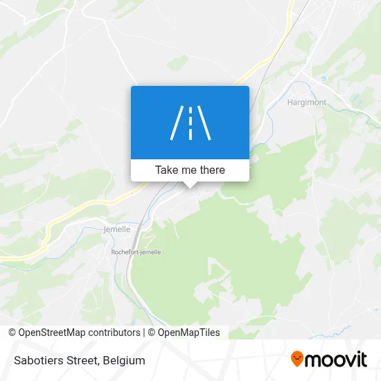 Sabotiers Street map