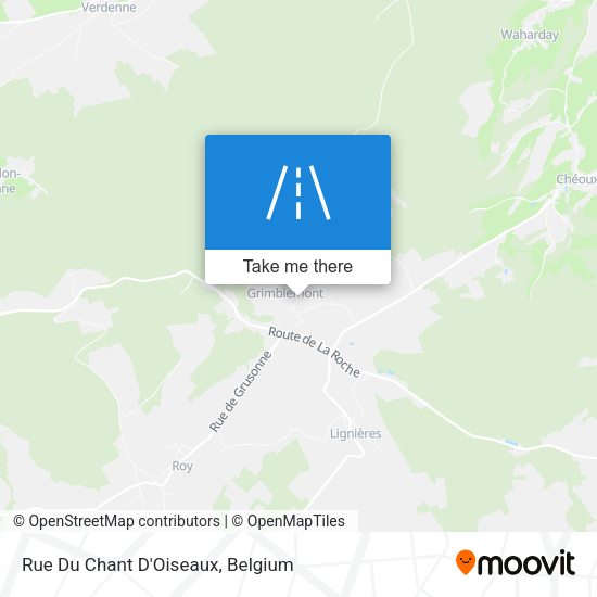 Rue Du Chant D'Oiseaux map