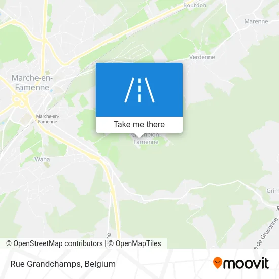 Grandchamps Street map