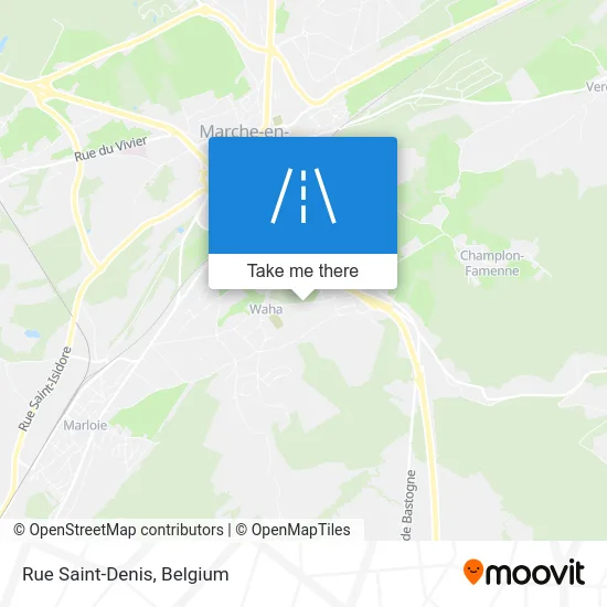 Saint-Denis Street map