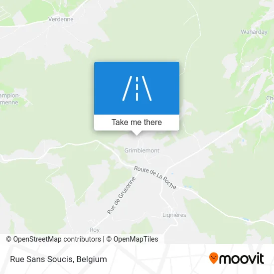 Sans Soucis Street map