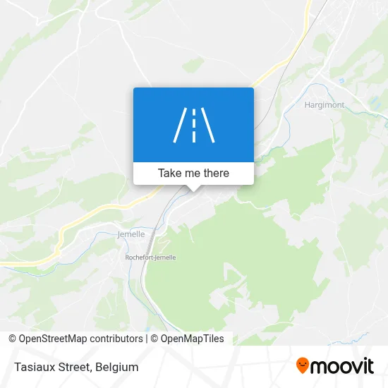 Tasiaux Street map
