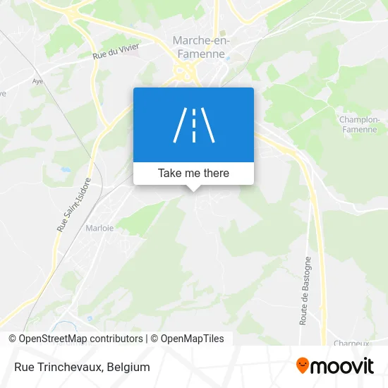 Trinchevaux Street map