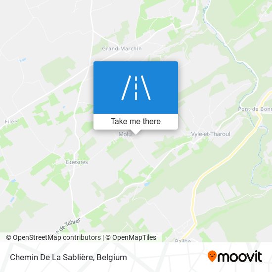 Chemin De La Sablière map