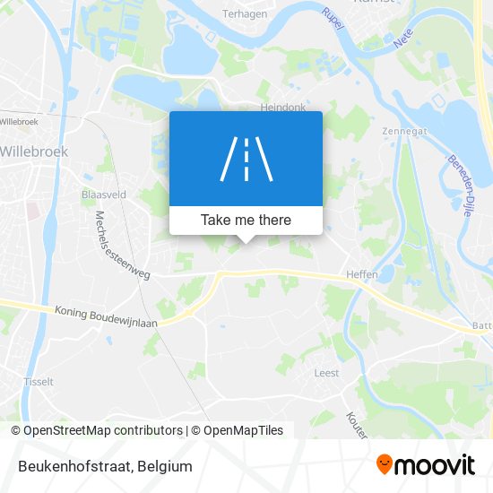 Beukenhofstraat map