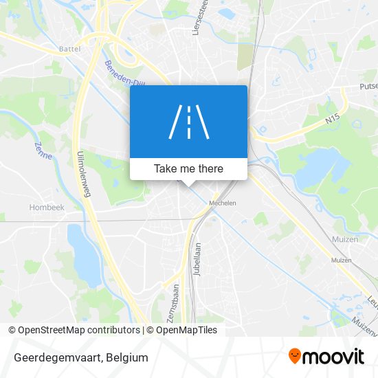 Geerdegemvaart plan