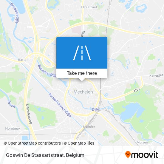 Goswin De Stassartstraat plan