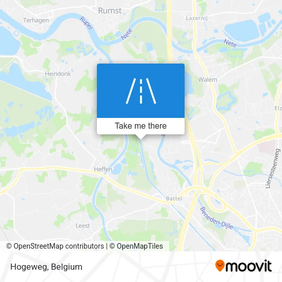 Hogeweg map
