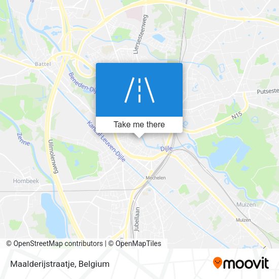 Maalderijstraatje plan