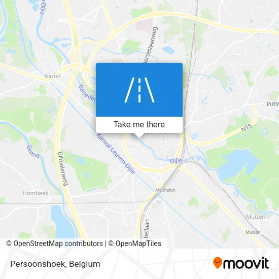 Persoonshoek map