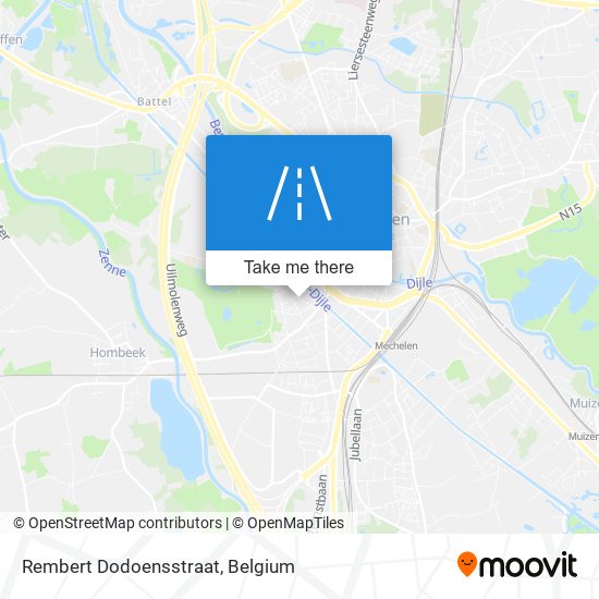 Rembert Dodoensstraat map