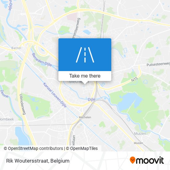 Rik Woutersstraat map