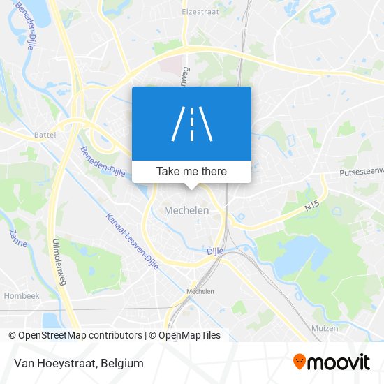 Van Hoeystraat map