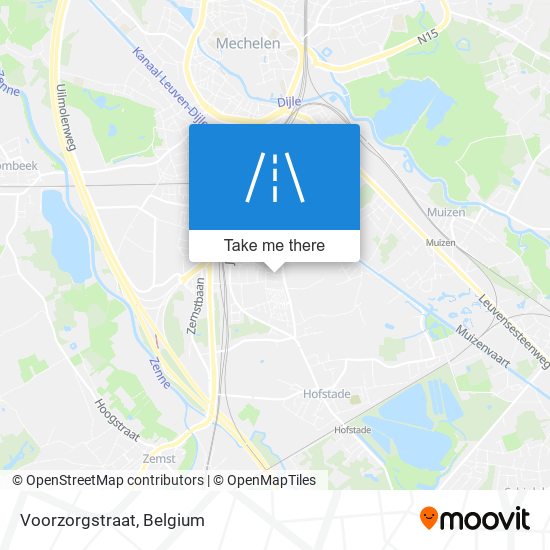 Voorzorgstraat map