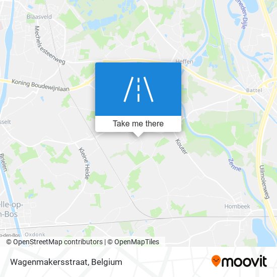 Wagenmakersstraat map