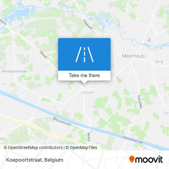 Koepoortstraat map