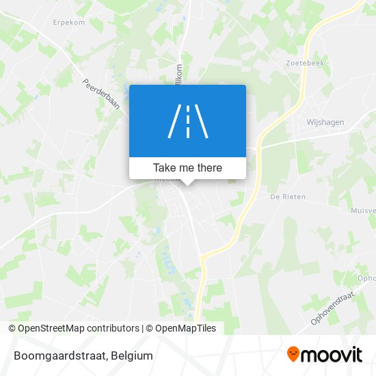 Boomgaardstraat map