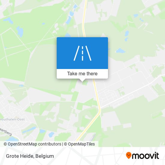 Grote Heide map