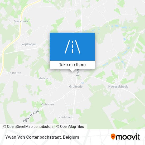 Ywan Van Cortenbachstraat map