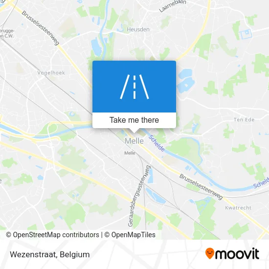 Wezenstraat map