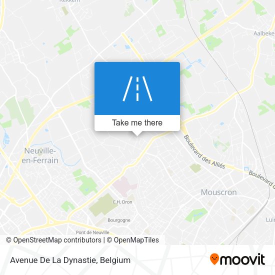 Avenue De La Dynastie plan