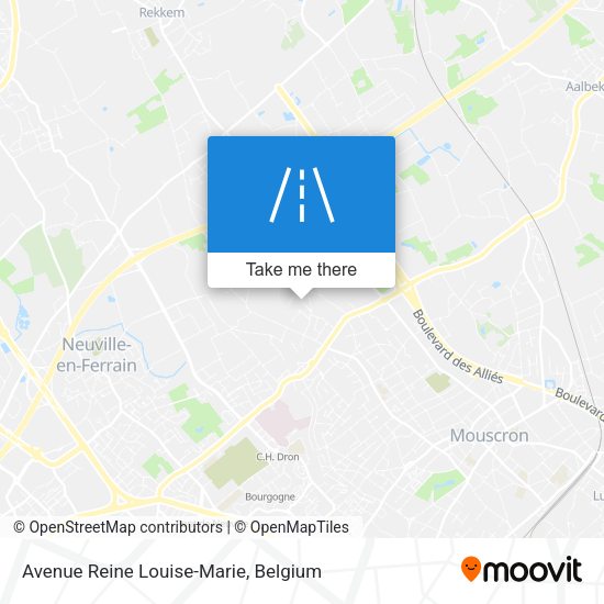 Avenue Reine Louise-Marie map