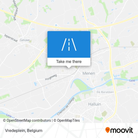 Vredeplein map