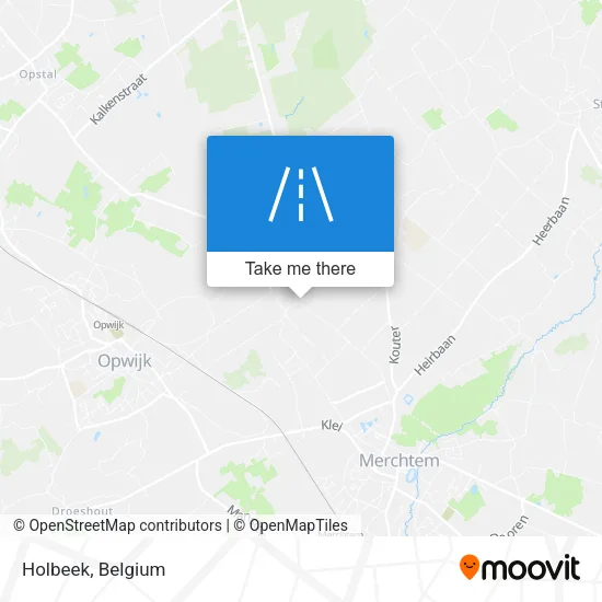 Holbeek map