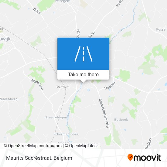 Maurits Sacréstraat map