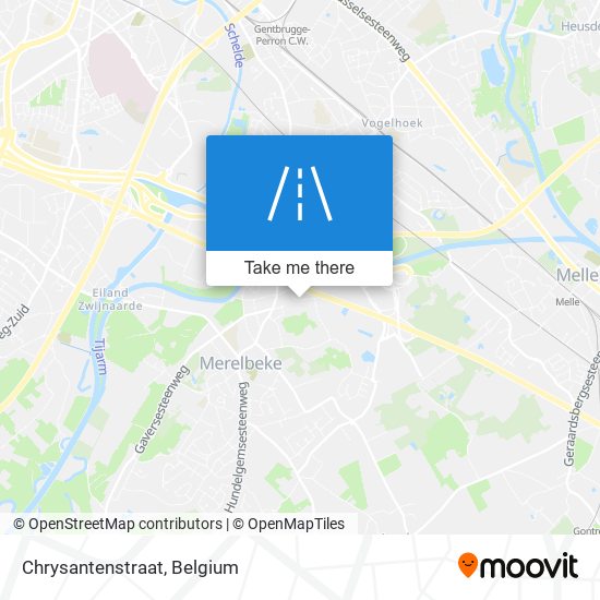 Chrysantenstraat map
