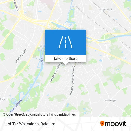 Hof Ter Wallenlaan map