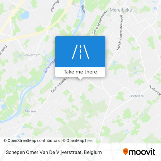 Schepen Omer Van De Vijverstraat plan