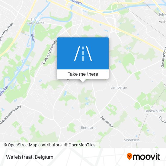 Wafelstraat map