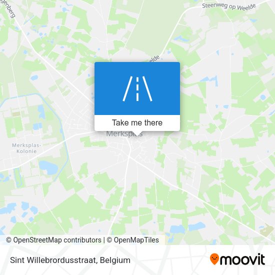 Sint Willebrordusstraat map