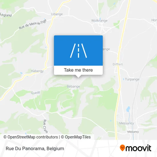 Du Panorama Street map