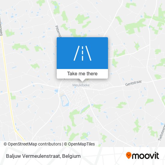Baljuw Vermeulenstraat map