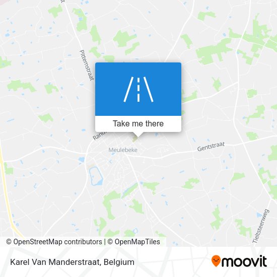 Karel Van Manderstraat map