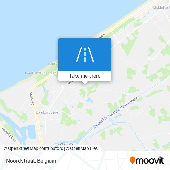 Noordstraat map