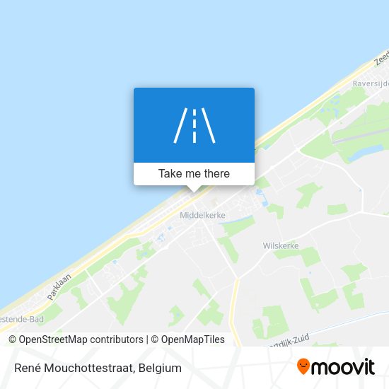 René Mouchottestraat map