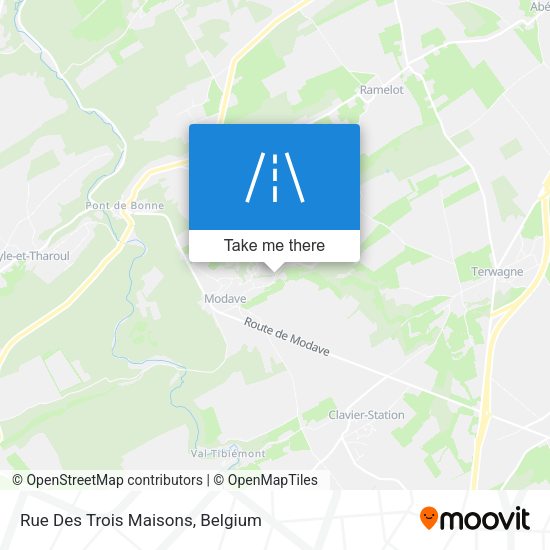 Rue Des Trois Maisons map
