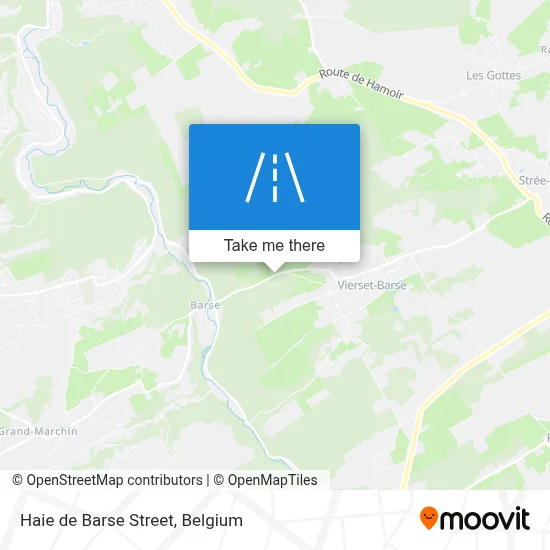 Haie de Barse Street map