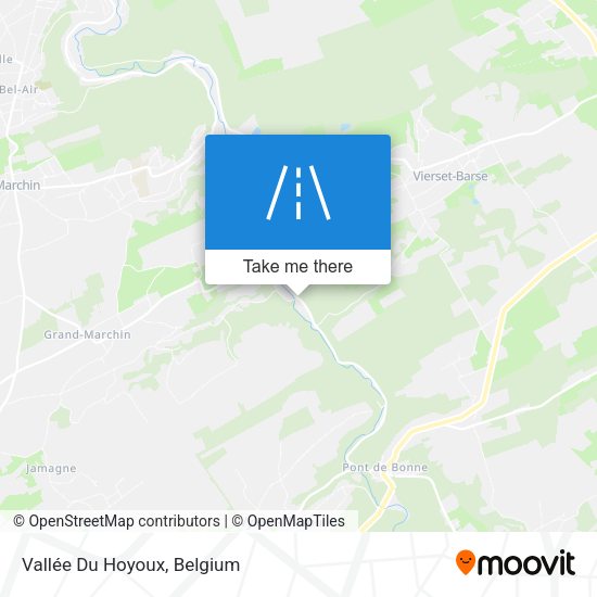 Vallée Du Hoyoux plan