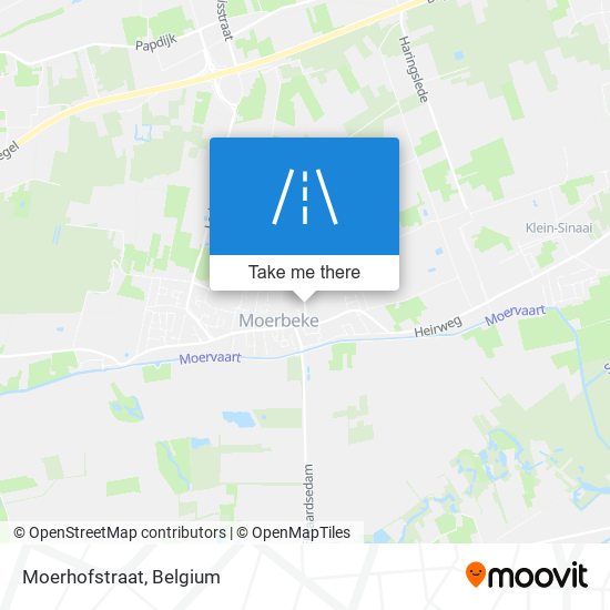 Moerhofstraat map