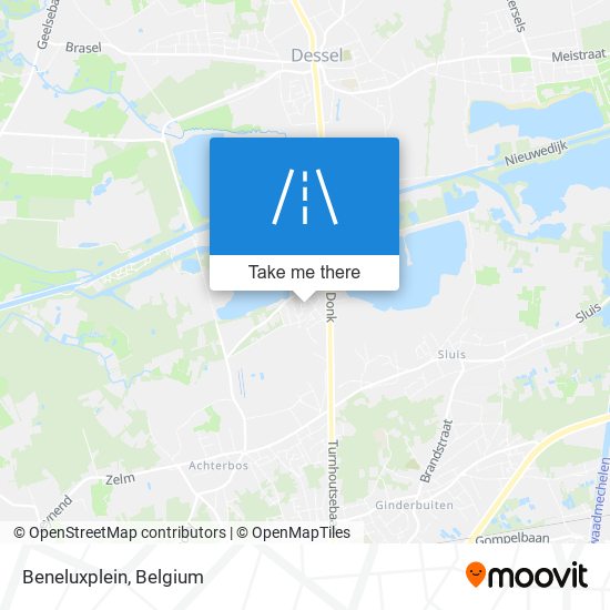 Beneluxplein map